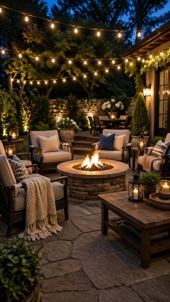 cozy patio fire safety