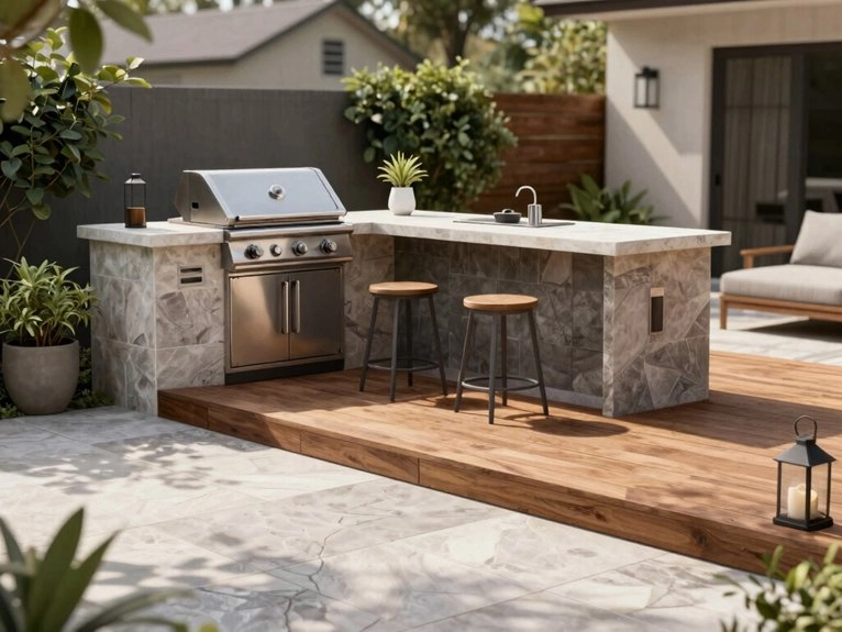 defined frost proof grilling zone