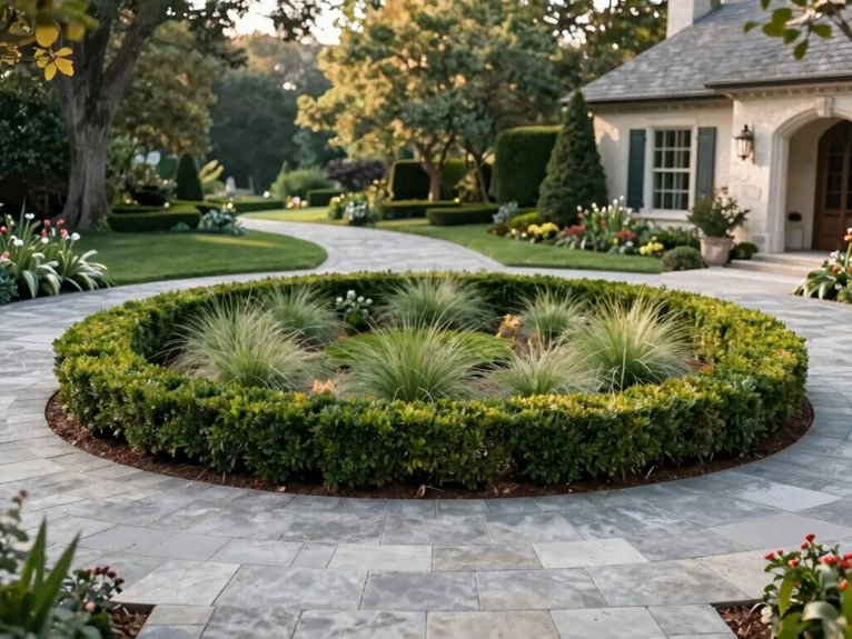 driveway scale and proportion