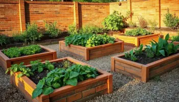 durable diy raised brick garden