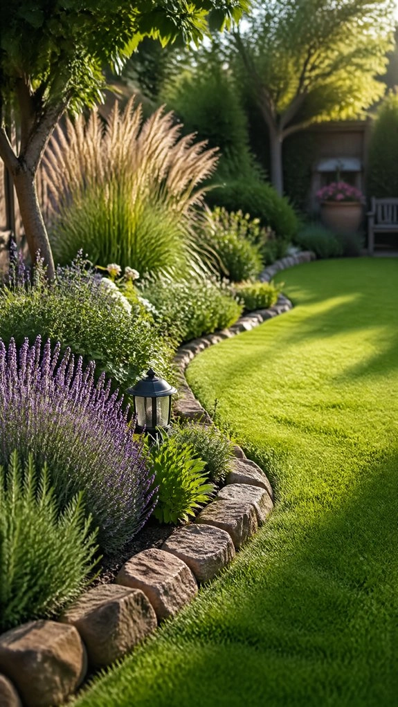 easy mower friendly lawn edging