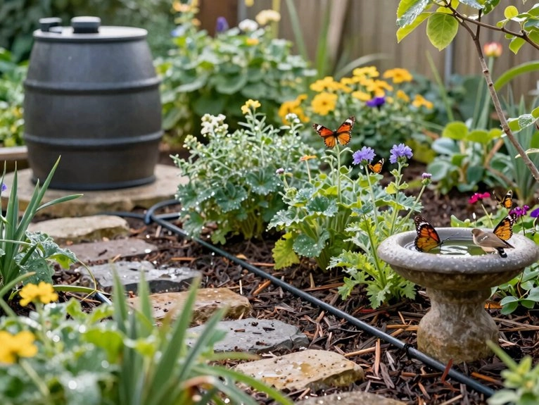 eco friendly water saving garden