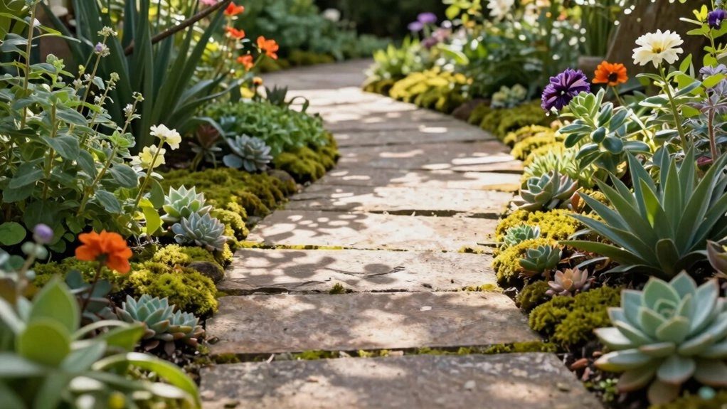 groundcover between pavers