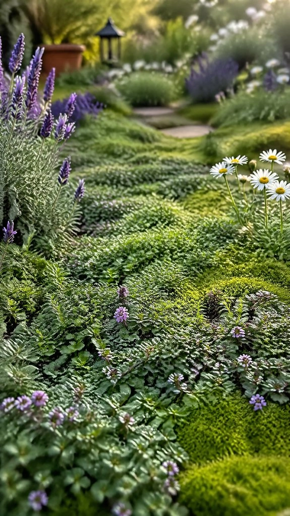 groundcovers block weed growth