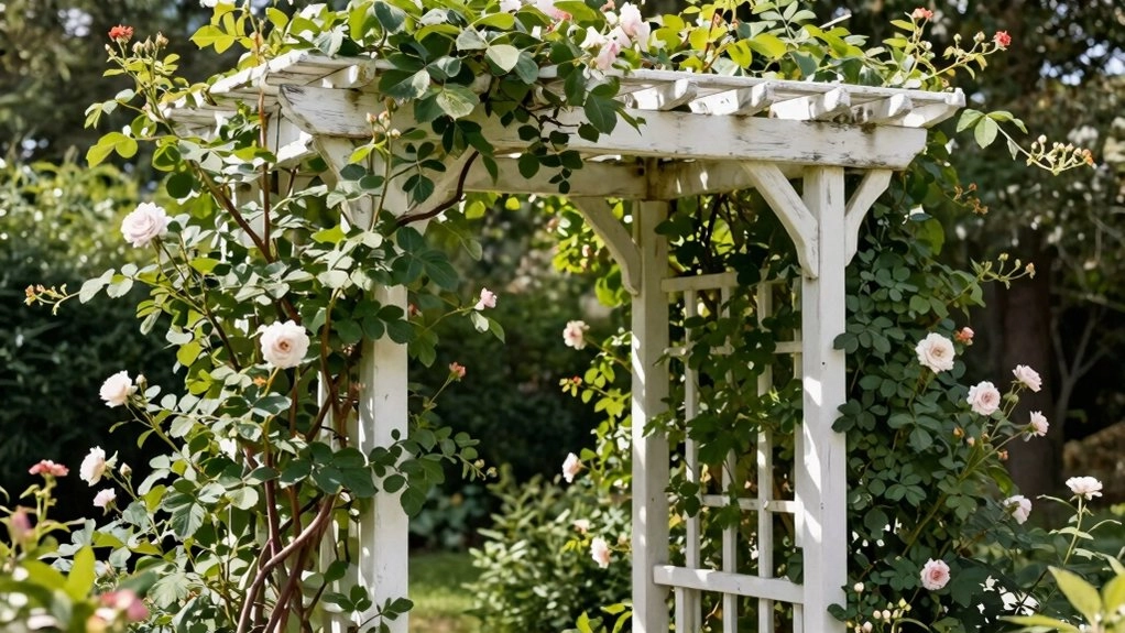 grow vines with trellises
