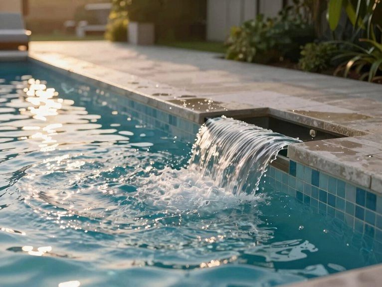 hidden basin overflow system