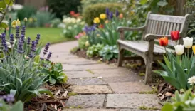 inviting front yard garden design