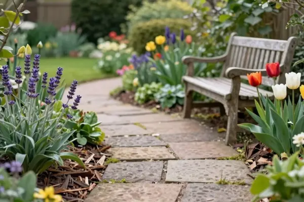 inviting front yard garden design