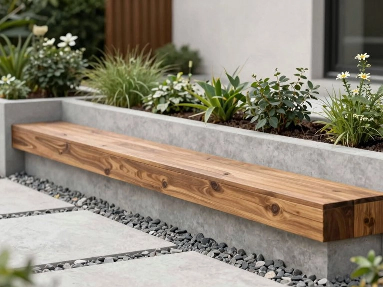 layered low to high planting