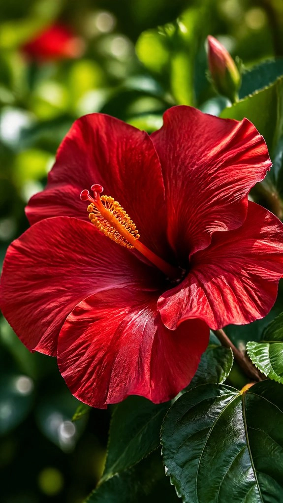 lemon yellow daylilies for hibiscus
