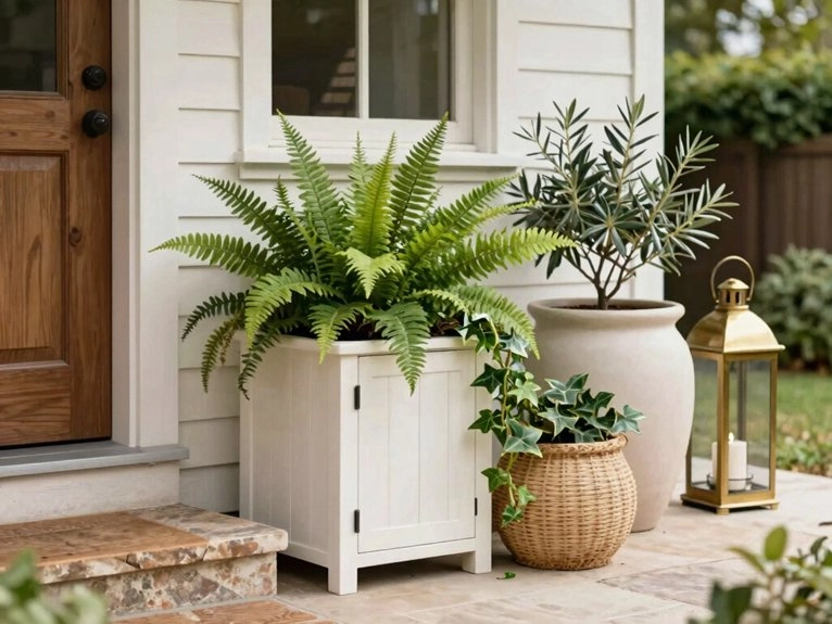 lightweight movable stylish planters
