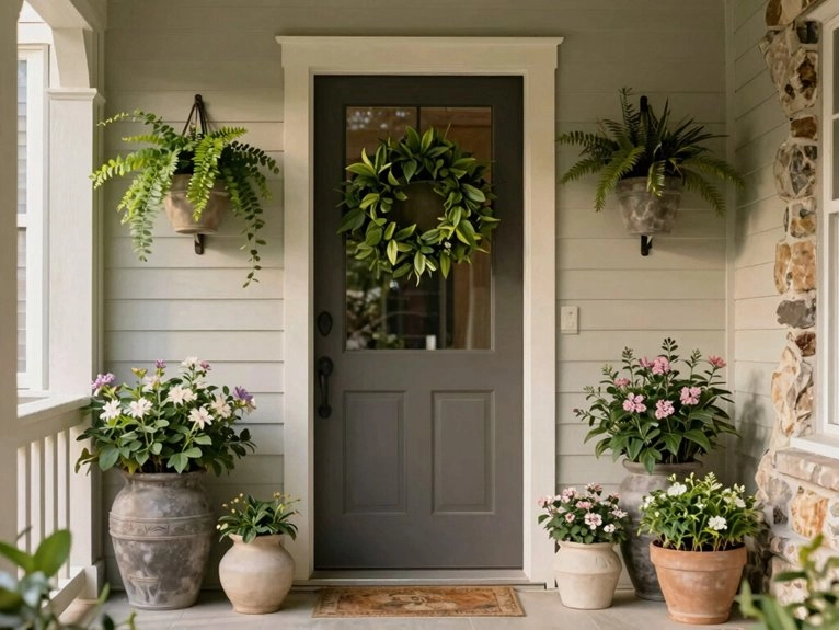 lightweight wall mounted herb planters