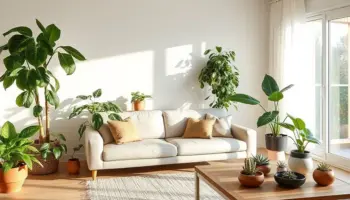 living room greenery decorating ideas