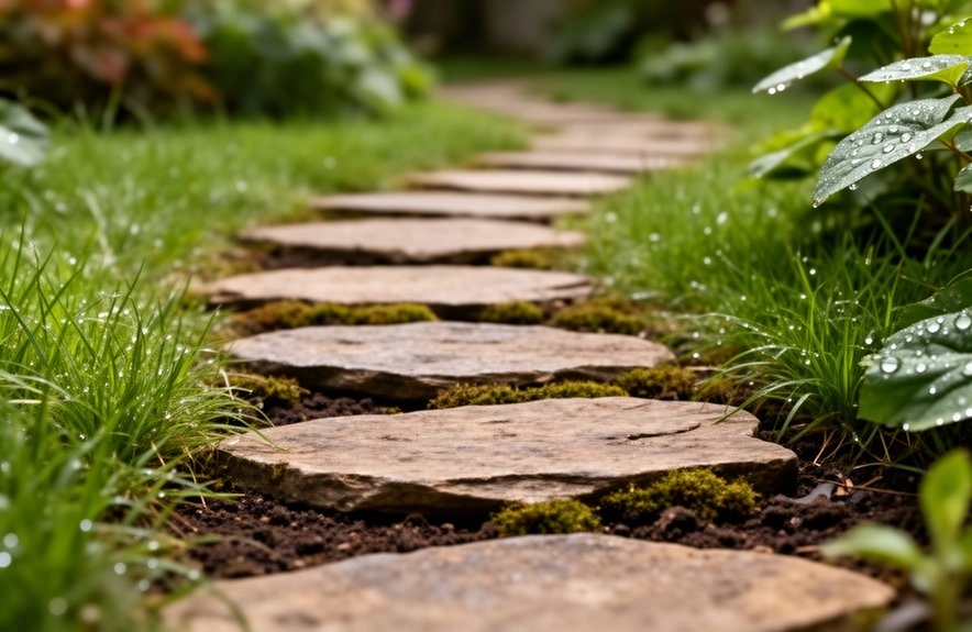 low impact adaptable stepping path