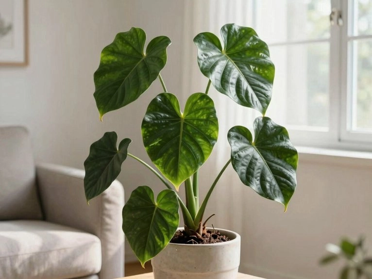 lush low light trailing philodendron