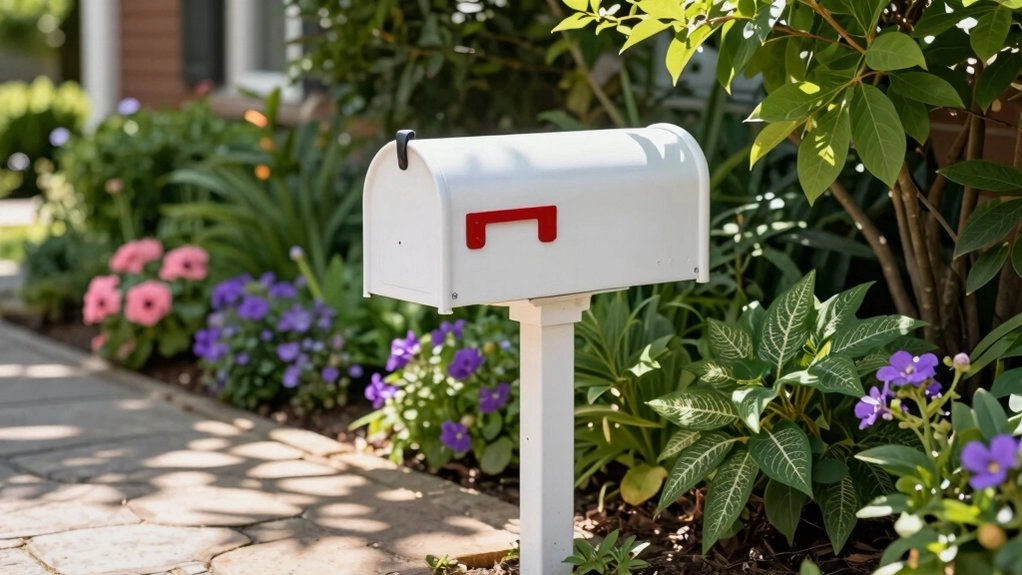 mailbox makeover and curb appeal