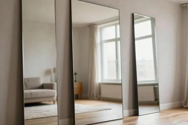 mirror wall panels expand space