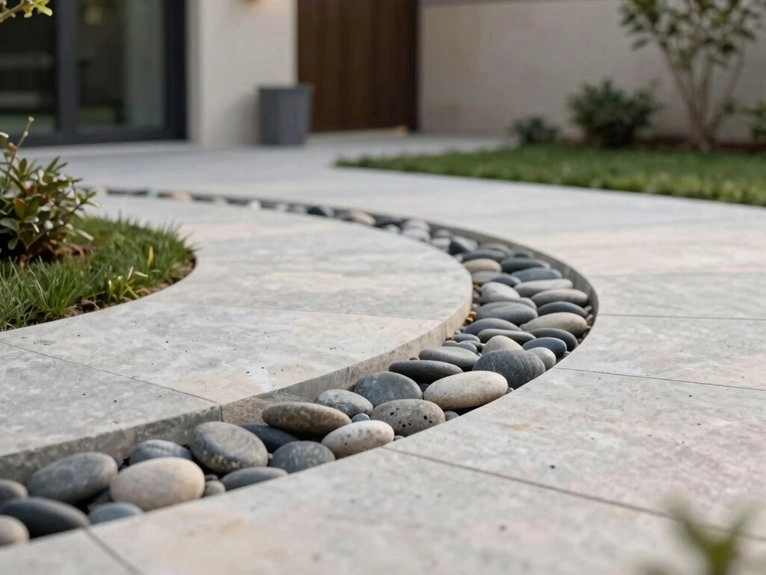 mix textures with stone