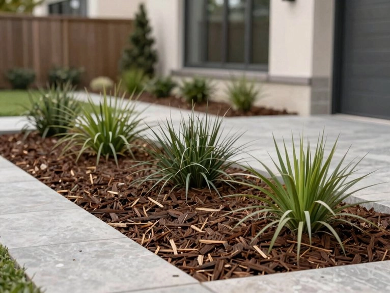 mulch keeps yard healthy