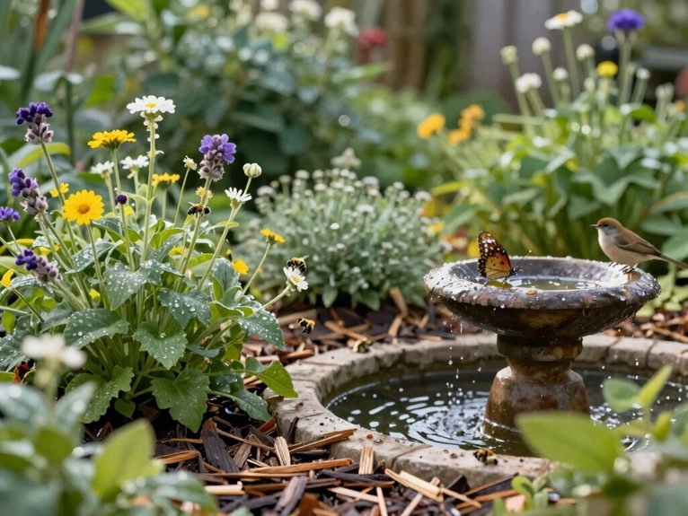 native layered wildlife garden