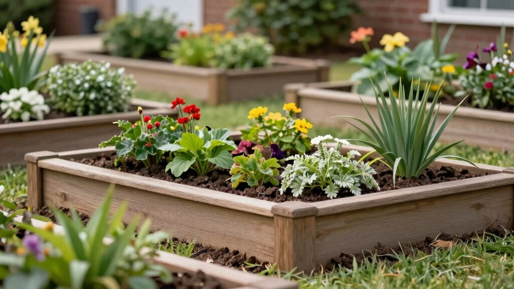 no frame raised bed budget