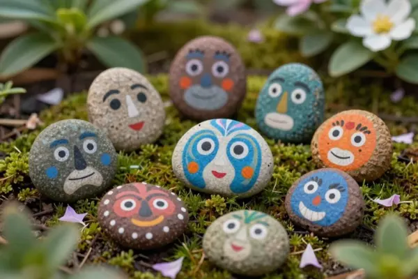 personalized garden rock art ideas