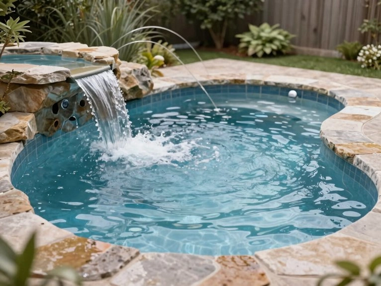 pool feature matched to scale