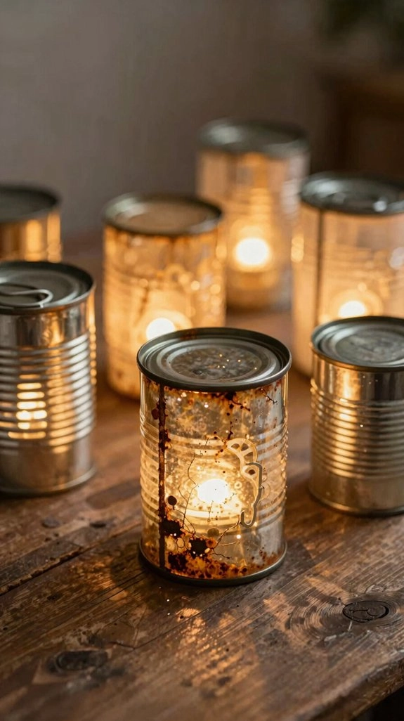 punch holes use led light