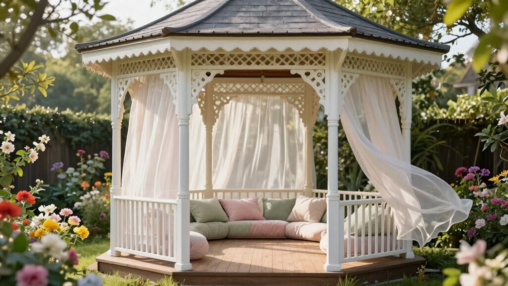 relaxed elegance octagonal gazebo