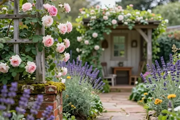 romantic natural cottage gardens