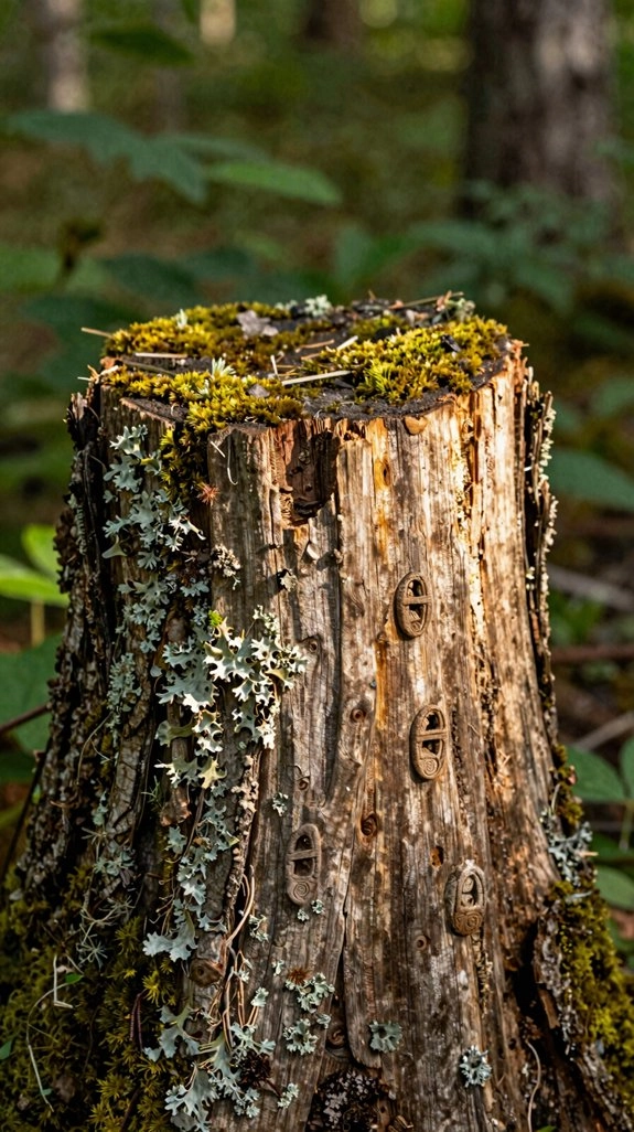 seal stump with polyurethane