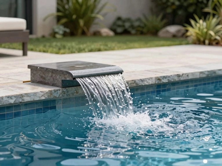 sheet fall and rain curtain