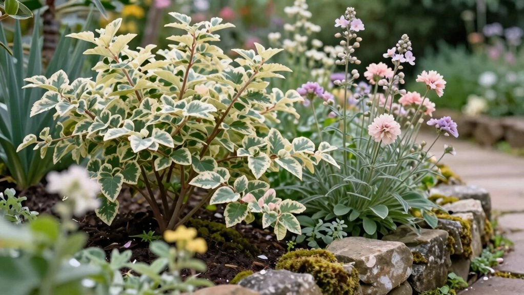 shrubs anchor cottage borders