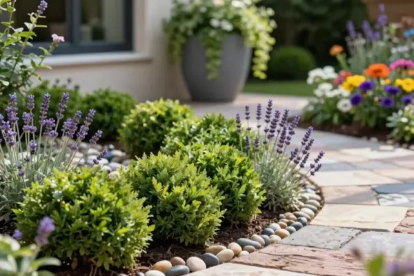 standout front yard landscaping