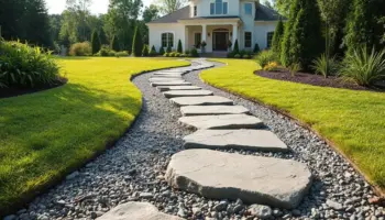 stepping stone walkway installation guide