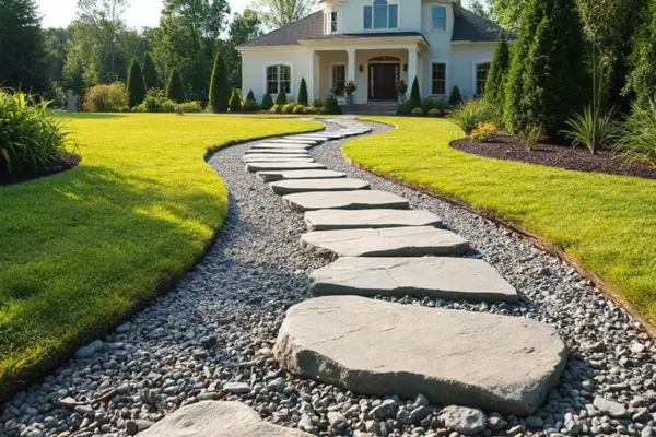 stepping stone walkway installation guide