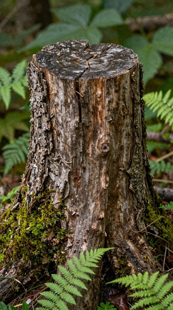 stumps last three to seven years