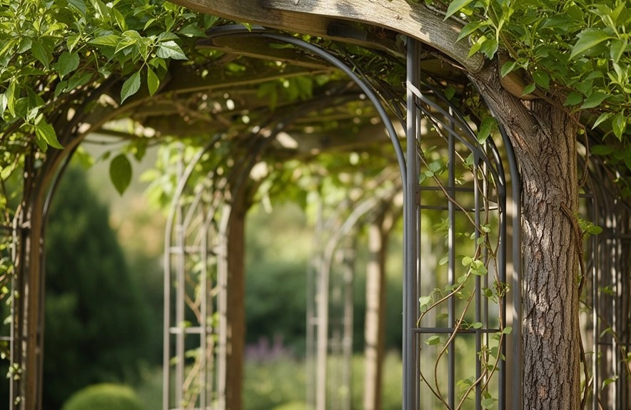 sturdy arch supports for climbers