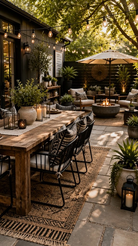 tiny outdoor room ambience
