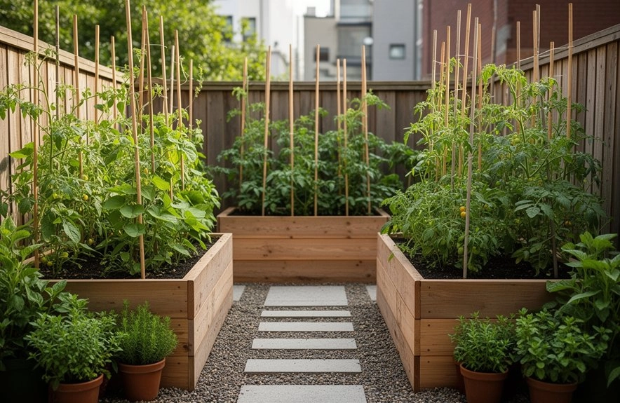 vertical trellis maximizes small space