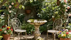 vintage garden decor charm