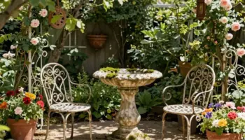 vintage garden decor charm