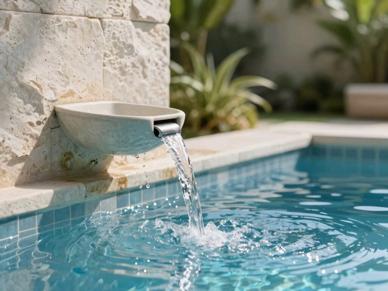 wall mounted scuppers and spouts