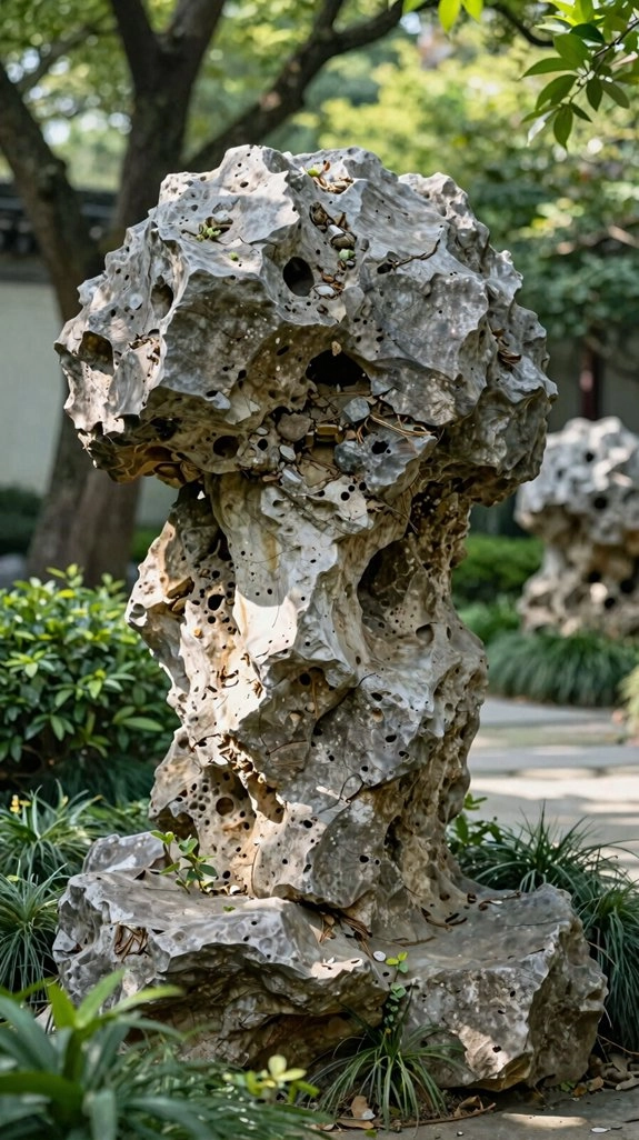 weekend rock garden smile stones