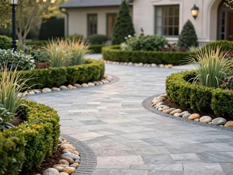 year round low maintenance driveway