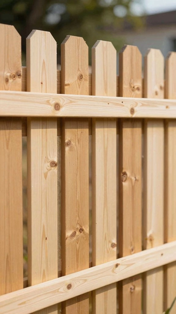 bright cedar horizontal shadowbox