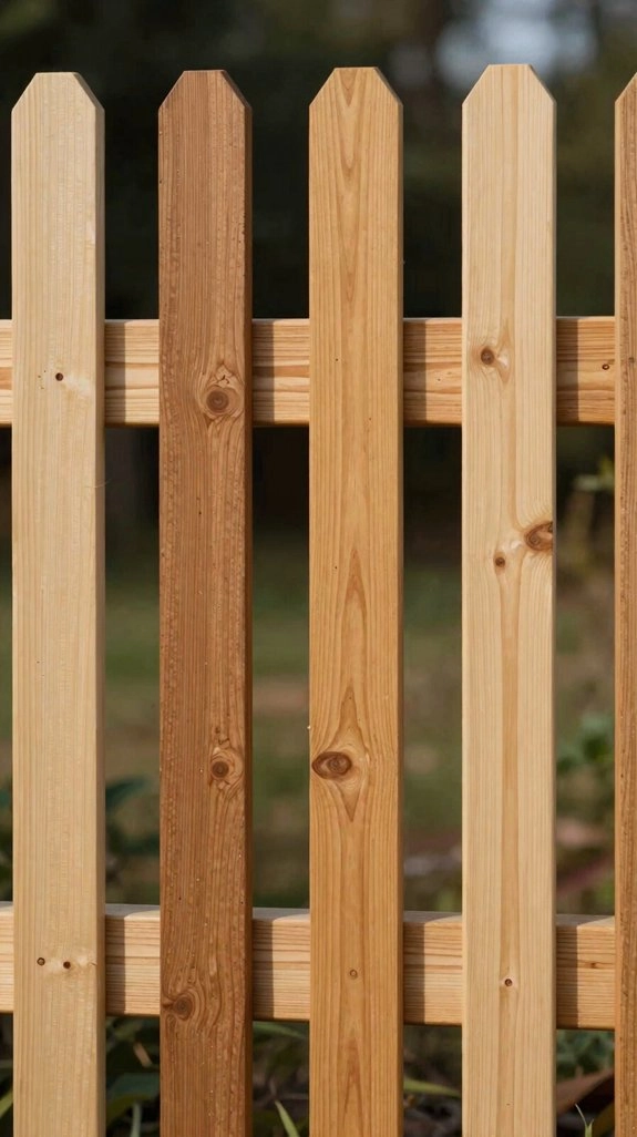cedar warmth friendly fence texture