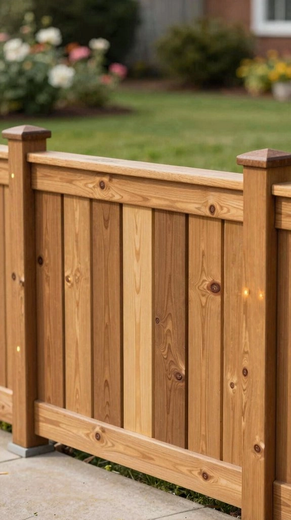 classic cozy board privacy fence