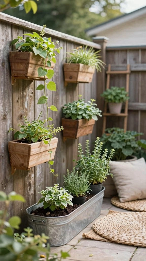 diy vertical planter garden