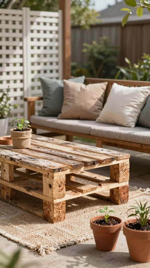 easy weatherproof backyard accents